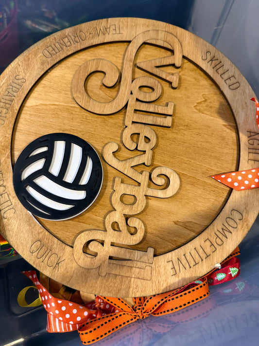 Volleyball Sign