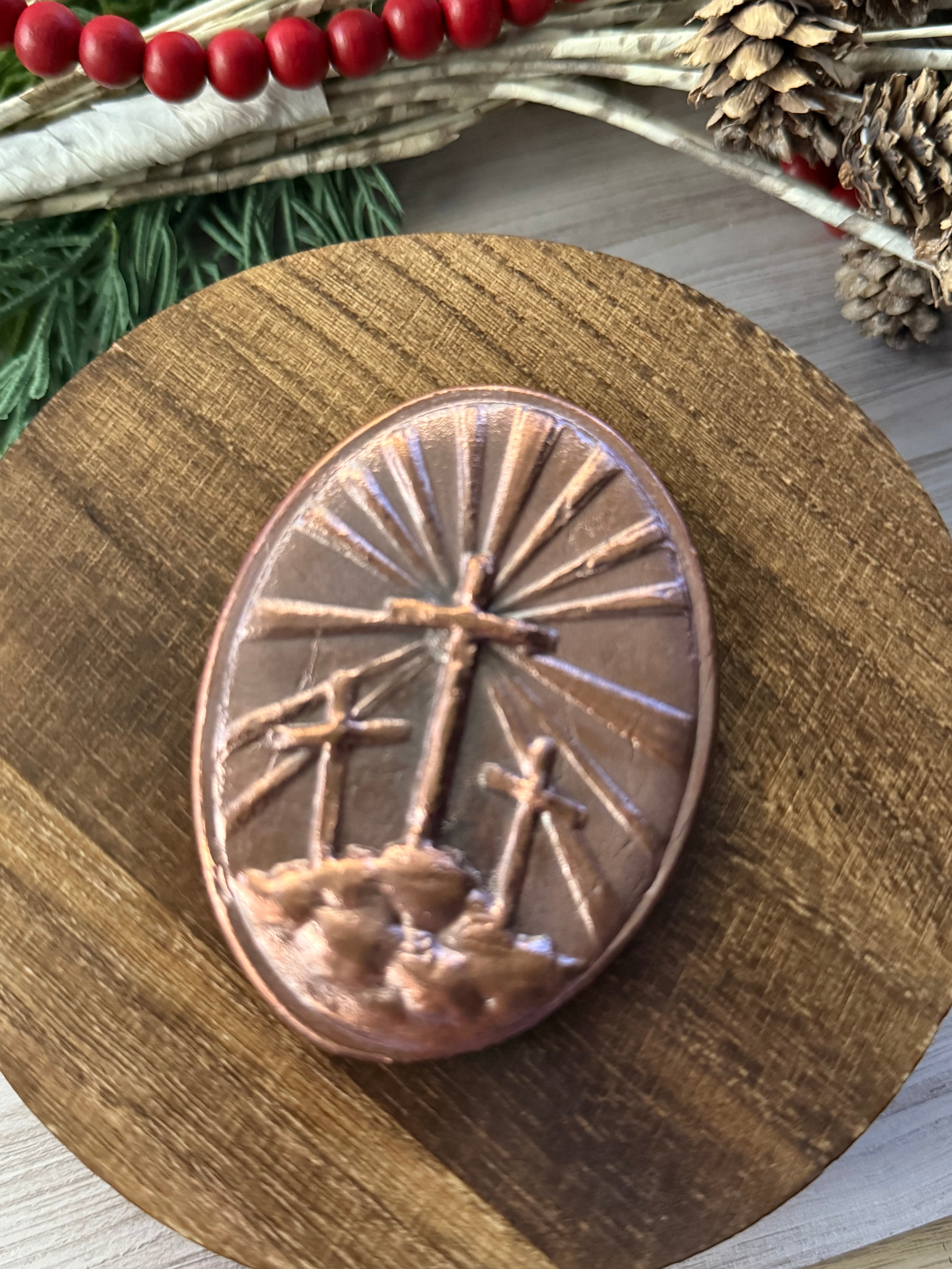 Handcrafted Copper Symbol Tokens – Small Batch Keepsakes