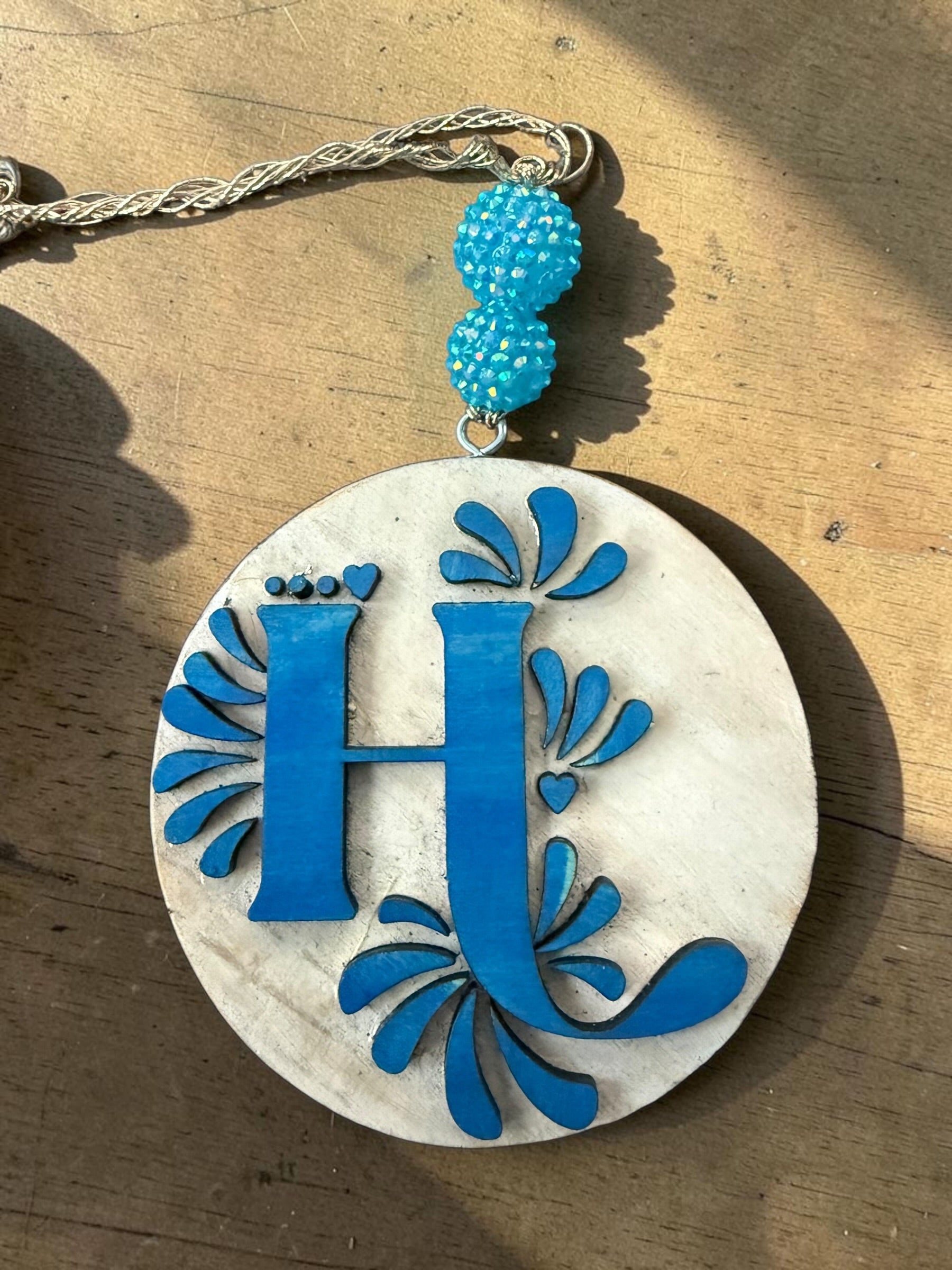 Cantina Bloom Letter Ornament