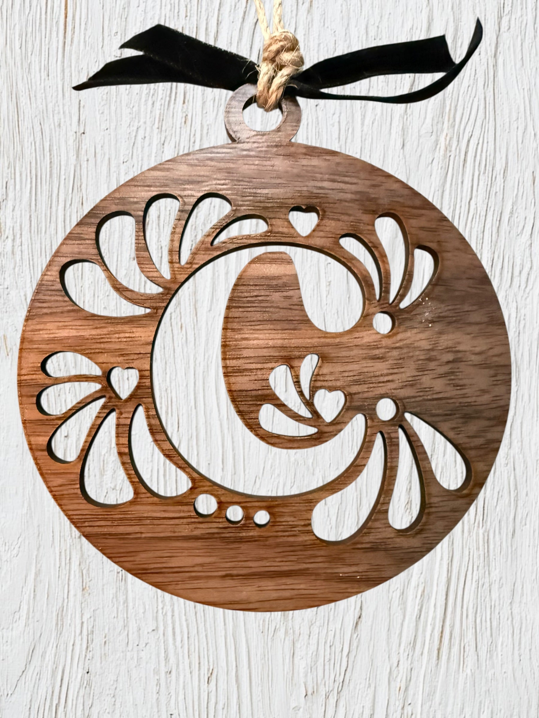 Cantina Bloom Letter Ornament