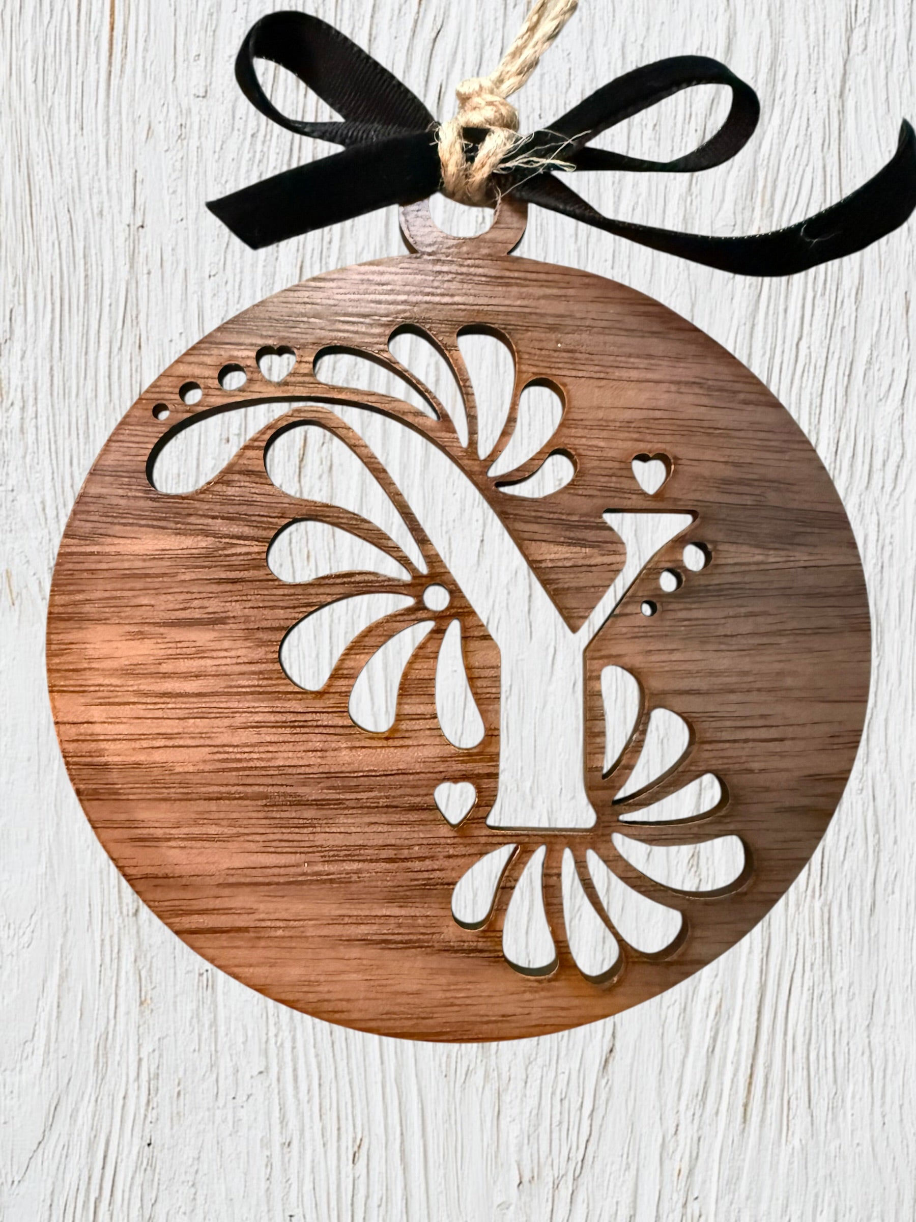 Cantina Bloom Letter Ornament