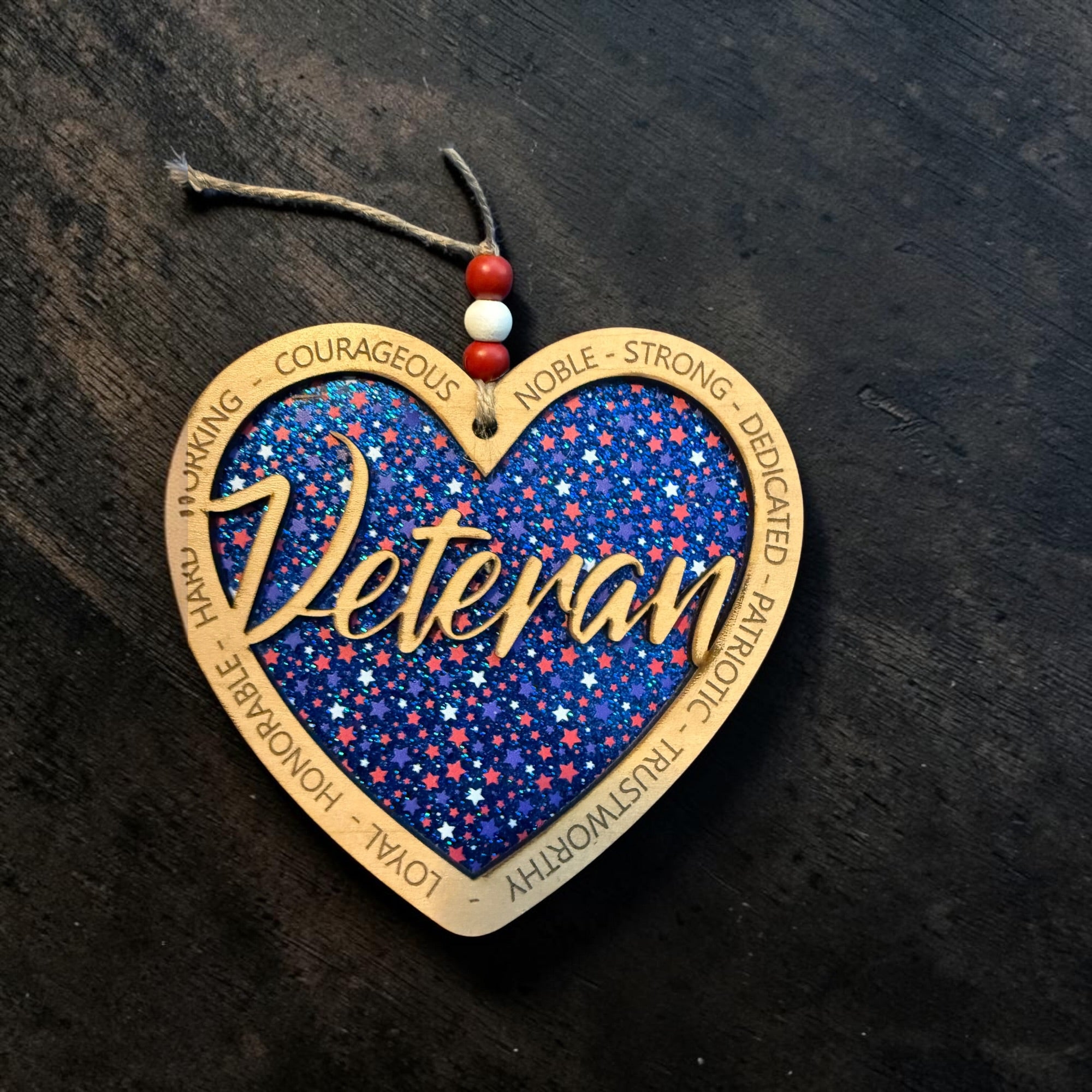 Land of the Free Collection Ornament – Patriotic Keepsake