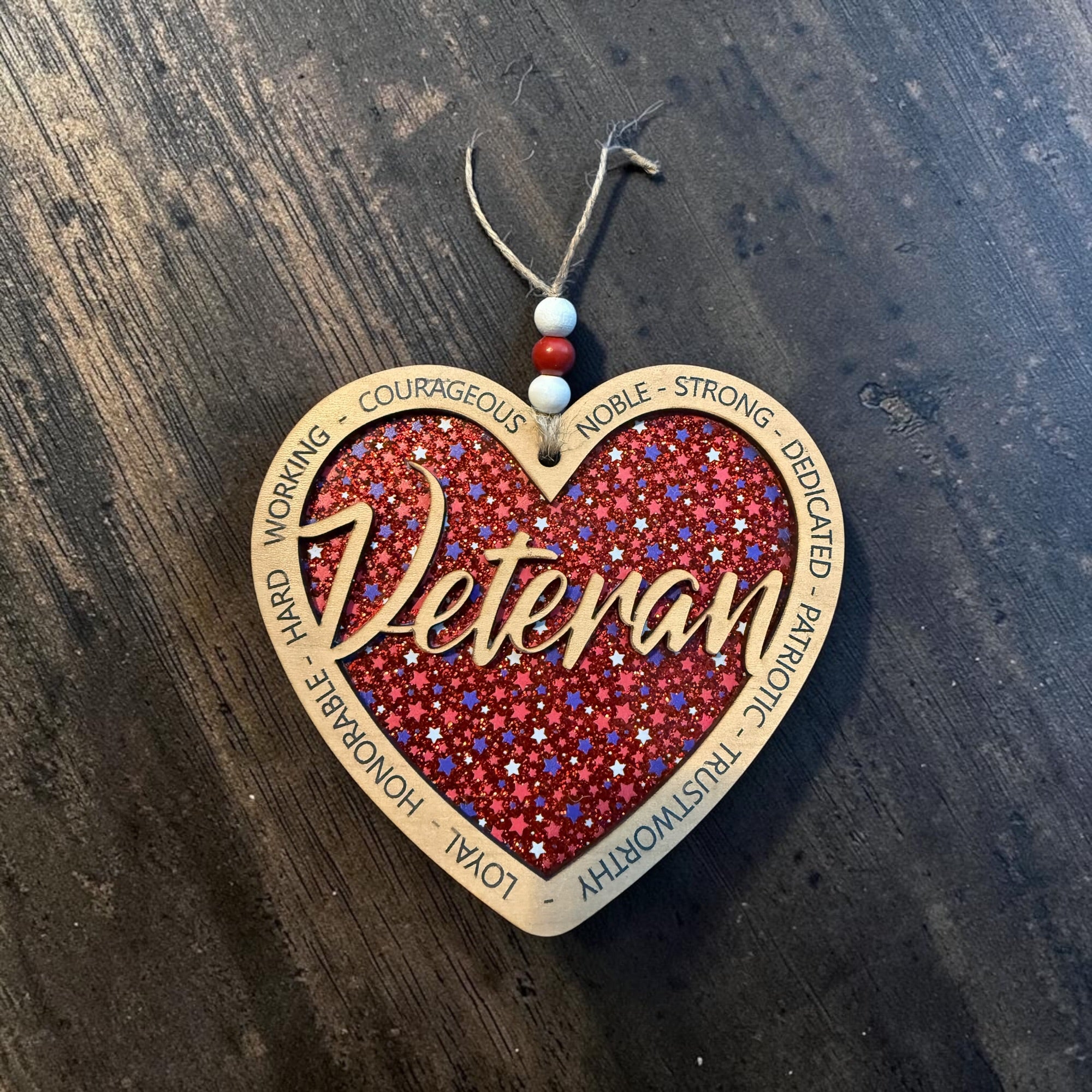 Land of the Free Collection Ornament – Patriotic Keepsake