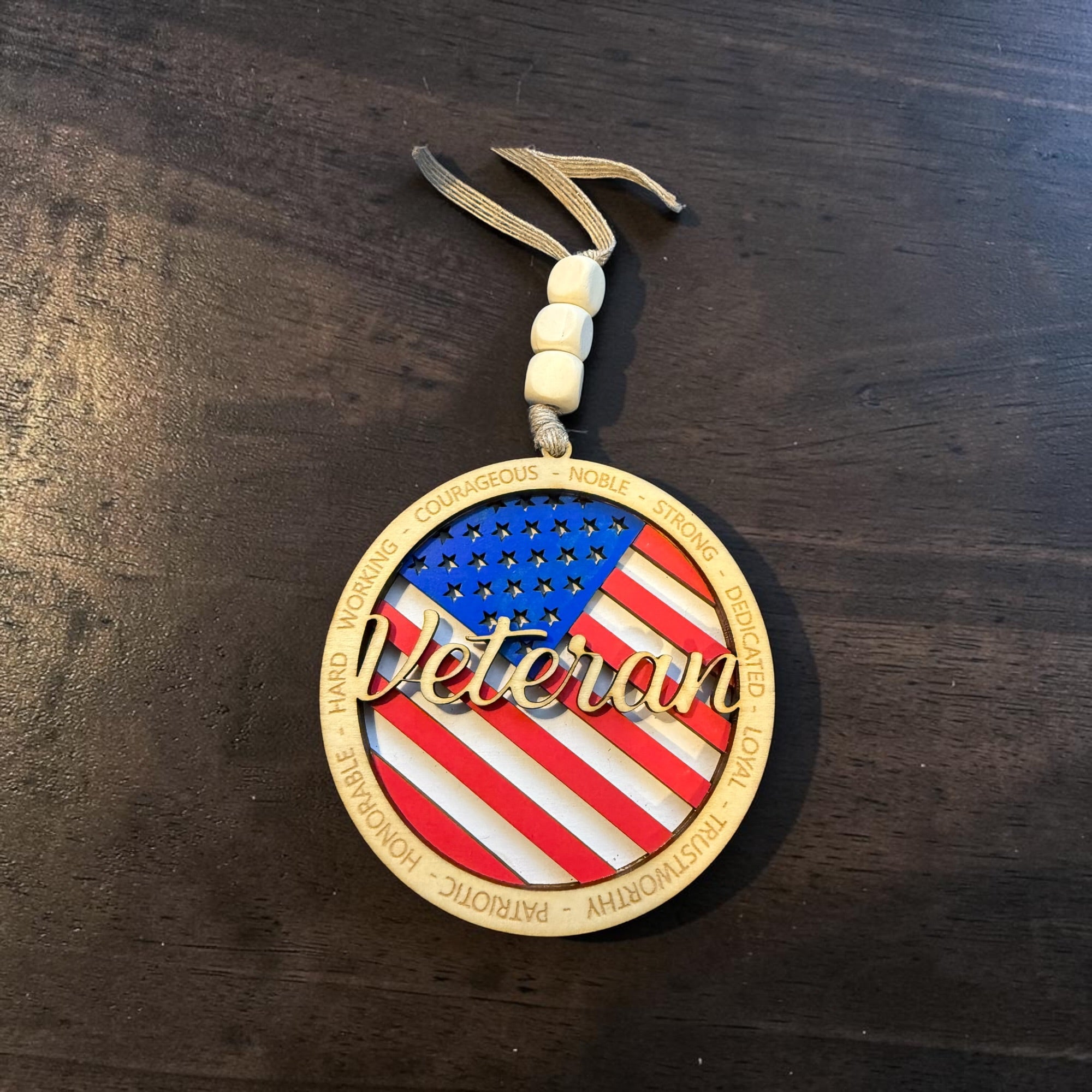 Land of the Free Collection Ornament – Patriotic Keepsake
