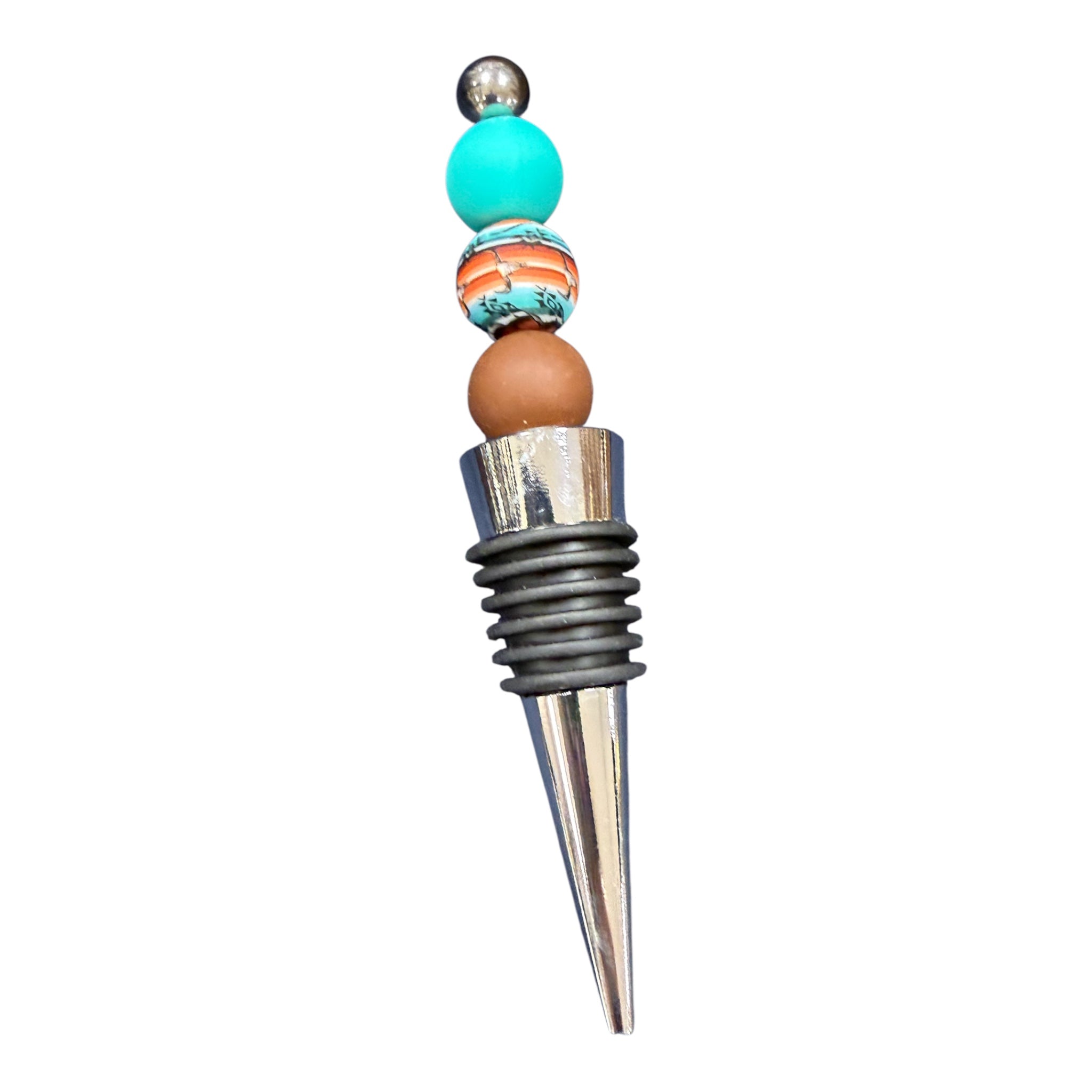 Handcrafted Beaded Wine Accessories | Bottle Stoppers & Bottle Openers